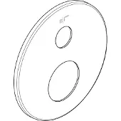 Ideal standard A861086AA JADO Rosette, d:163mm, für Bade- o.