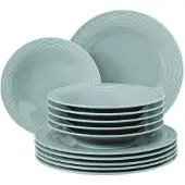 Seltmann Geschirr-Set "Tafelservice Beat Color Glaze 12er Set"