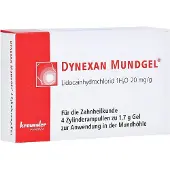 Chemische Fabrik Kreussler & Co. GmbH Dynexan Mundgel Zylinderampullen 4X1,7 g