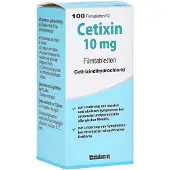 Blanco Pharma GmbH Cetixin 10 mg Filmtabletten 100 St