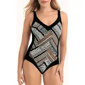 Anita Badeanzüge Sidonia | Grösse: 38C | Farbe: Schwarz/Print