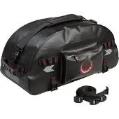 Qbag Hecktaschenrolle wasserdicht 50 Liter Stauraum schwarz Unisexschwarz142 - Motorradzubehör - Motorradgepäck