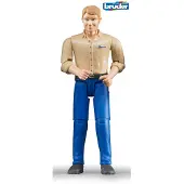 BRUDER Figur Mit Blauer Jeans
