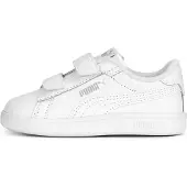 Puma Smash 3.0 Leder-Sneaker mit Klettverschluss Baby 02 - white/cool light gray 20