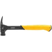 DeWalt Hammer de glattes Gesicht Rip Claw de 454 g, Konstruktion de Stahl de aus einem Stück und Schaft de dicken wärmebehandelten Stahl für volle Haltbarkeit auf elel de Baustelle.