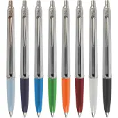 BALLOGRAF Kugelschreiber Epoca Chrome schwarz Schreibfarbe blau, 1 St.