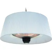 Sunred - Artix - Bright line - Weiß - Hängemodell - Terrassenheizung - Infrarotstrahlung - 1500 W - ECO - 3 Einstellungen - LED - Fernbedienbar - Elektroheizung