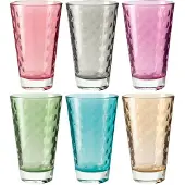 Leonardo Glas "Trinkgläser Optic 300 ml 6er Set"