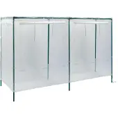 Vitavia Vitavia, Hochbeetabdeckung "Eckig L", transparent, L / 158 x 55 x 95 cm