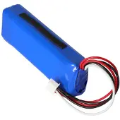 AccuCell Akku passend für JBL Charge 3 Li-Polymer Stecker und Pinbelegung beachten, 3,7V 6000mAh, 22,2Wh, Stecker vergleichen, ca. 13 x 6 x 5mm