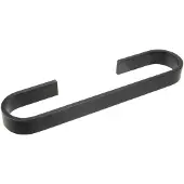 Koh-I-Noor MATERIA Handtuchhalter 32cm. schwarz, 6007N, SCHWARZ 6007N