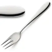 Amefa 12 Stück Florence Kuchengabeln. Zierlich fließendes Design, 15(L)cm