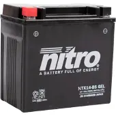 Nitro Batterie YTX14-BS 12AH MF