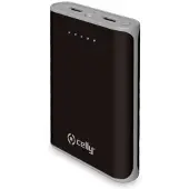 Celly PBD10000BK, 10000 mAh, Lithium-Ion (Li-Ion), Schwarz