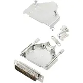 Encitech MHDM-25-HDP44-W-K 6355-8059-03 D-SUB Stiftleisten-Set 180 ° Polzahl (nu
