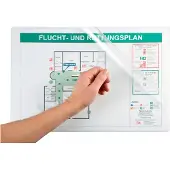 Eichner Magnettasche, DIN A3 hoch, Öffnung kurze und lange Seite