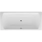 Laufen Einbau-Badewanne PRO 1800x800mm Auslauf mittig we