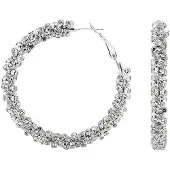 Everneed Whitney Ohrringe Silber/Klar