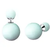 Everneed Karla - Kugelohrringe - Himmelblau (U)
