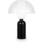 Maytoni Tischleuchte Memory in Schwarz und Transparent E14