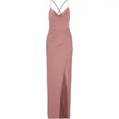 Vera Mont Abendkleid "Damen figurbetont" Ohne Tasche Schlitz
