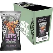 NoyNuts Nussmischung Lets Party Mix, im Beutel, geröstet & gesalzen, 3 Nusssorten, je 45 g, 12 Pack