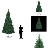 vidaXL Künstlicher Weihnachtsbaum 400 cm Grün - Weihnachtsbäume