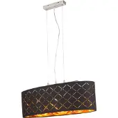 Globo Lighting Hängeleuchte Metall Nickel matt, 3x E27