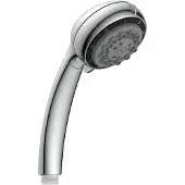 Eisl Handbrause VITAL, Wellness Duschkopf mit 7 Strahlarten und Wassersparfunktion, Brausekopf Chrom