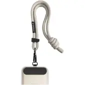 White Diamonds „Universal Wrist Band Lanyard“ für Smartphones, Sand