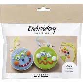 Creativ Company CC Mini Hobbies Set Stickerei Gesichter