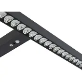 Arcchio Jolinda T LED Stehleuchte Schwarz - , Jolinda, dimmbar, Schwarz, für Arbeitszimmer / Büro, Aluminium, Modern