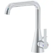 Steinberg Serie 315 Waschtisch-Einhebelmischer, mit Ablaufgarnitur, Ausladung 152mm, Höhe 221mm, 3151000