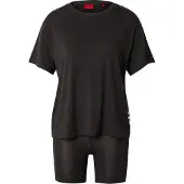 HUGO Pyjama Unite 50531626 Schwarz Relaxed Fit 42