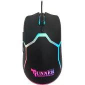 Swissten , Gaming Maus RGB 800-7200 DPI 6 Tasten PC, Schwarz