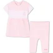 BOSS Geschenk-Set aus Baby-Kleid und -Leggings Grösse 74