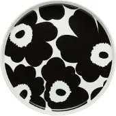 Marimekko Unikko Teller 20 cm Schwarz