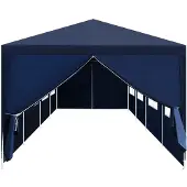 vidaXL Gartenzelt 3x12 m Blau - Pavillons & Partyzelte