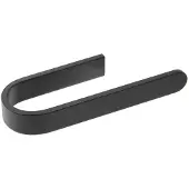 Koh-I-Noor MATERIA Handtuchhalter schwarz, 6024N, SCHWARZ 6024N