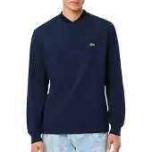 Lacoste Langarmshirt T-shirt manches longues en jersey de coton herren EU L
