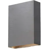 Artdelight Schlanke Wandleuchte Memphis Rotguss Metall