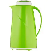 Helios 2x Isolierkanne WAVE. Inhalt: 1.0 Liter. Farbe: kiwi. Kunststoff. Drehverschluß