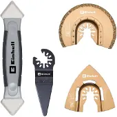 Einhell Multifunktionswerkzeug-Zubehör Multitool Set tiles 4pcs
