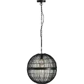 Globo Lighting Hängeleuchte Metall schwarz matt, 1x E27