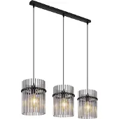 Globo Lighting Hängeleuchte Metall schwarz matt, 3x E27