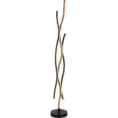 Globo Stehleuchte Geronimo - schwarz - Metall - 20 cm - eingebautes LED-Modul - 67206SW
