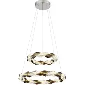 Globo Lighting Hängeleuchte Metall verchromt, LED