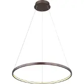 Globo Lighting |Hängeleuchte Metall kaffeefarben matt, LED