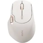 Rapoo MT560, Laser, RF Wireless + Bluetooth, 4000 DPI, Creme