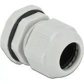 DeLOCK Kabelverschraubung PG19, 28mm, 10 Stück, grau
